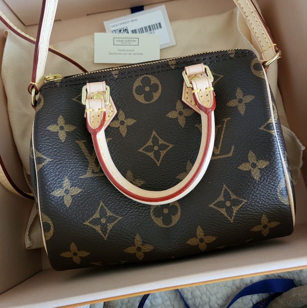 New authentic Louis Vuitton Nano Speedy - Picture 8 of 13